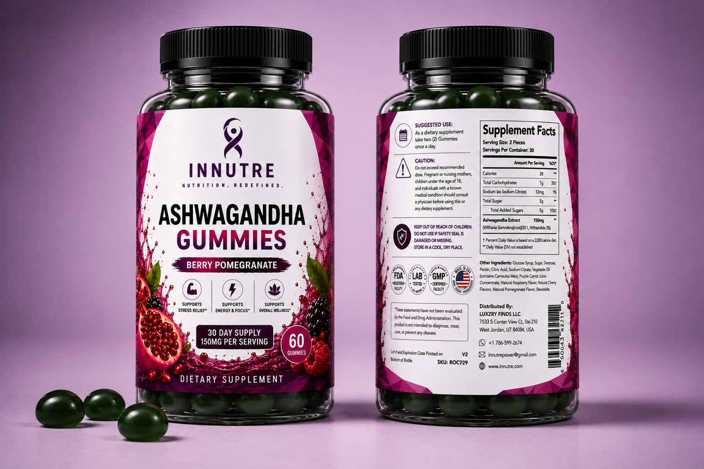 INNUTRE Ashwagandha Gummies