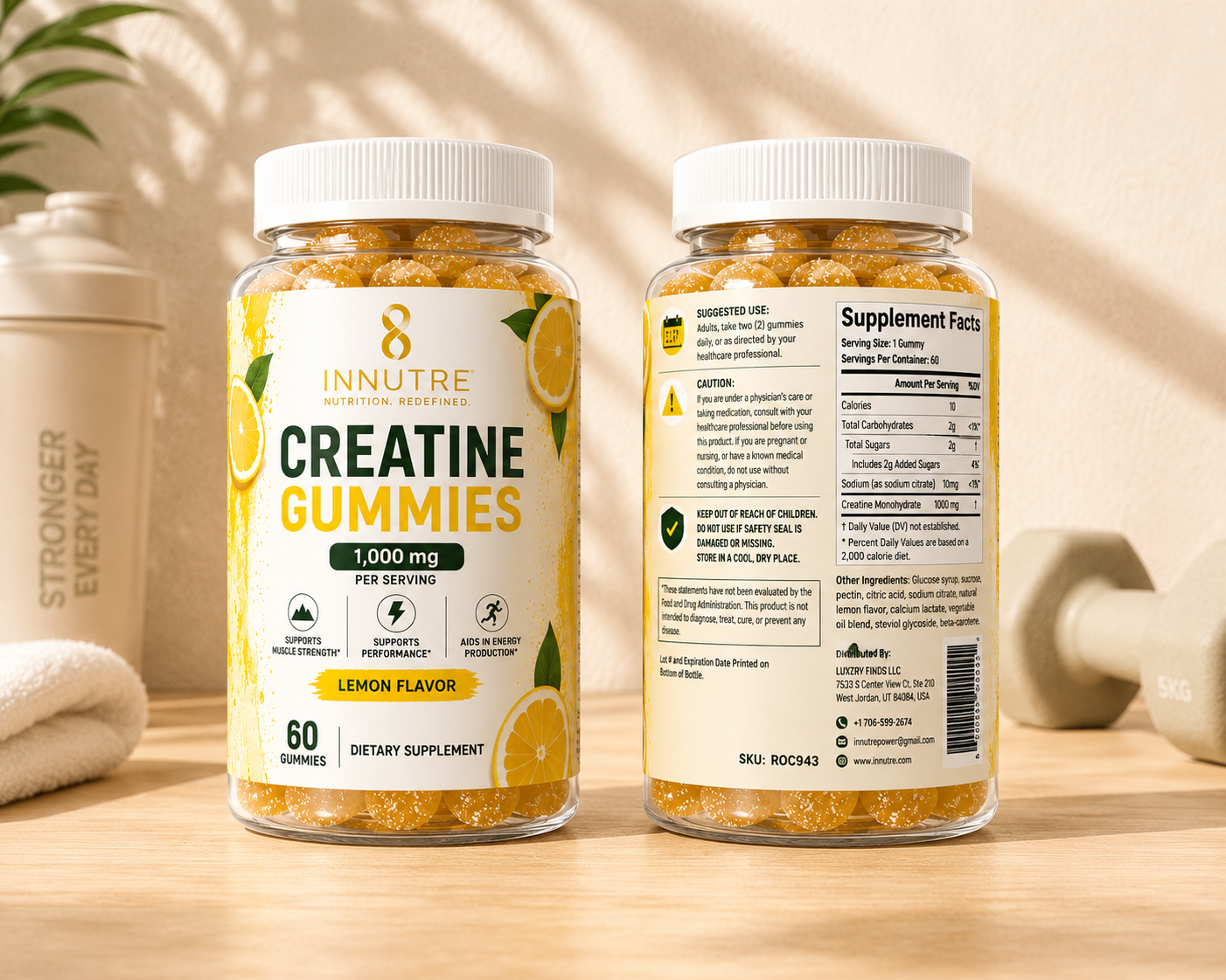 INNUTRE Creatine Gummies