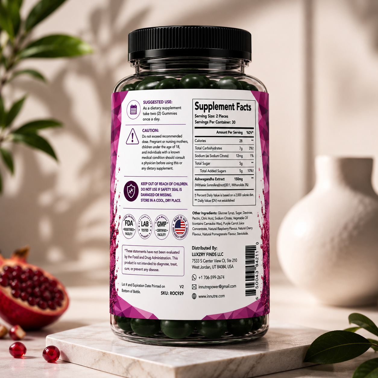 INNUTRE Ashwagandha Gummies
