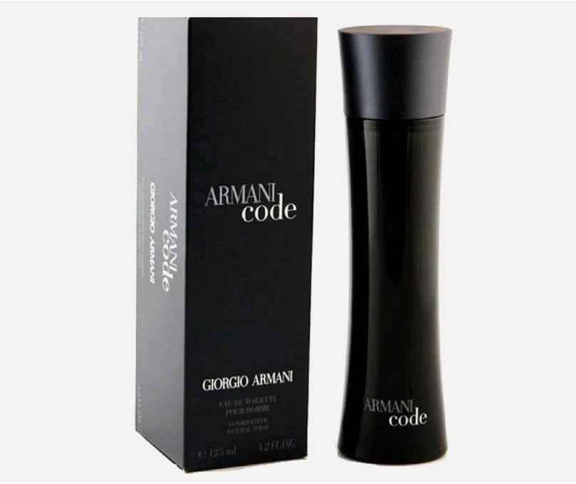 ARMANI CODE * Giorgio Armani 4.2 oz / 125 ml Eau de Toilette Men Cologne Spray