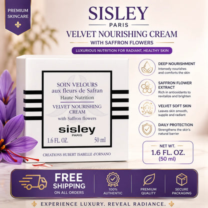 Sisley Velvet Nourishing Cream 50ml | Saffron Flower